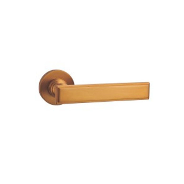 Factory direct sale modern simple brass interior door handle mortise door indoor set split bedroom silent double bar lock