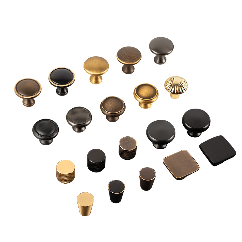 High Quality 80mm  Cabinet Pulls And Knobs Brass Rooster Cabinet