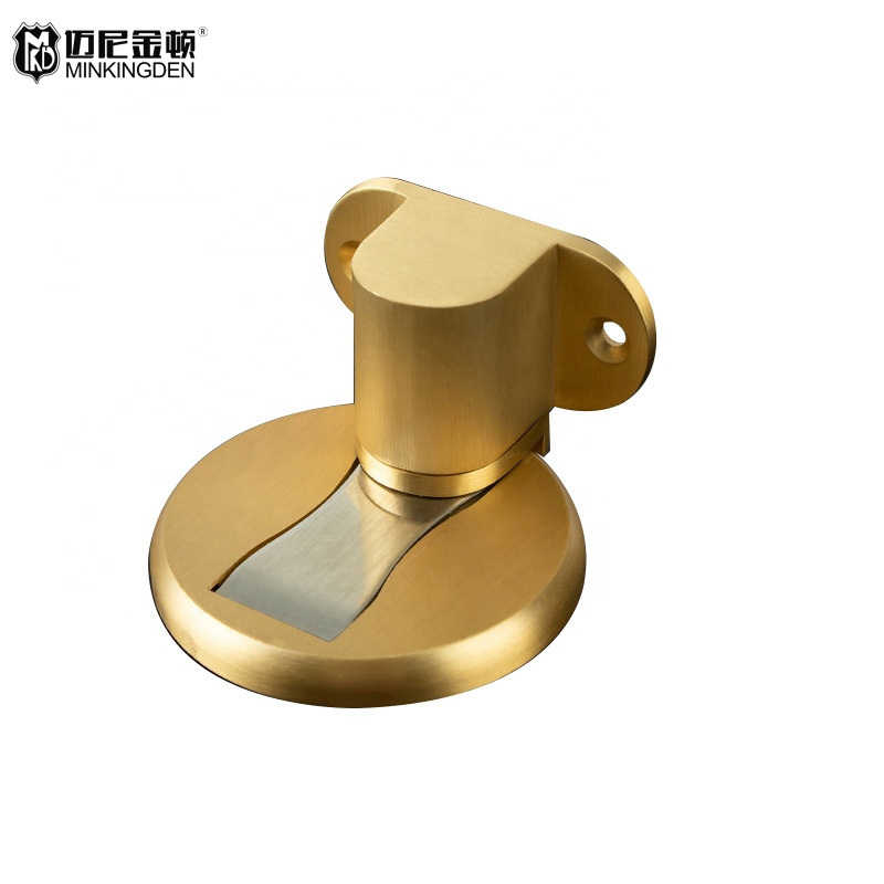 Brass strong magnetic magnetic door solid wood door wooden door to use ground resistance