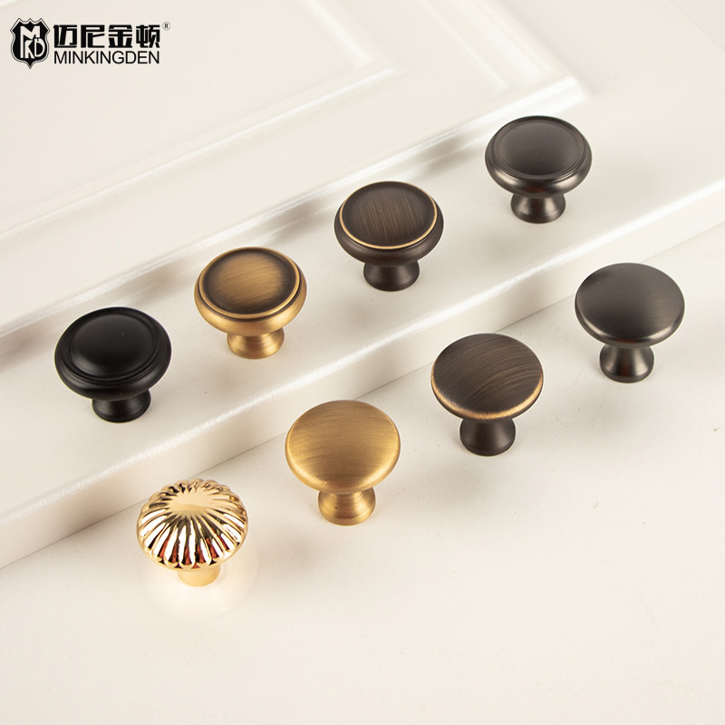 Furniture Hardwares Zinc And Door Handles Suppliers Shower Glass Solid Cabinet Round Ball Gold Brass Knobs