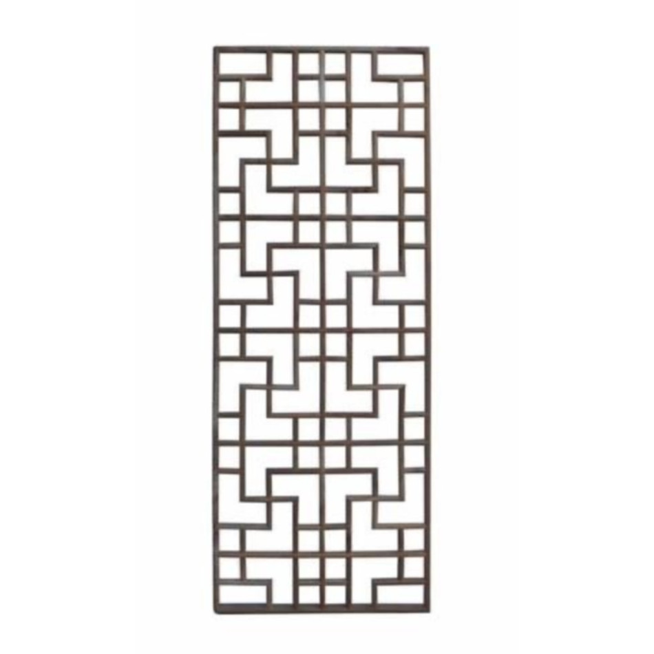 hollow carved flower screen villa new partition living room outdoor courtyard porch decorative background Stainless steel