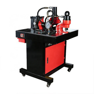 Support Customization   DHY-150  Multifunctional Copper Aluminium Steel Busbar   Processing Machine Cutter Bend Punch 3 In1