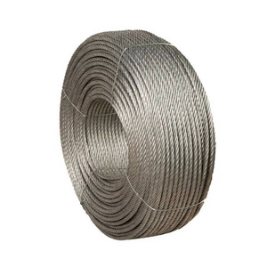 Factory Customized Galvanized Stainless Steel Cable Machinable Rod Steel Wire Rope for Industry and Manufacturing