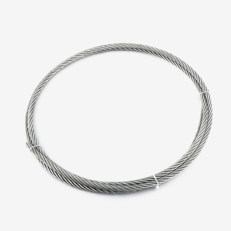 Factory  wholesale  304 Stainless Steel Cable 7 X 7 Wire Rope Stainless Steel/Stainless Steel Wire Rope