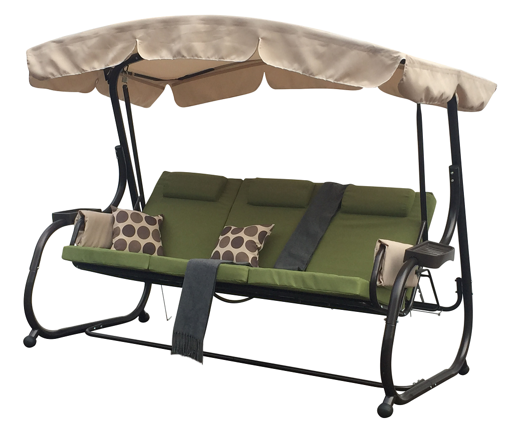 outdoor 2 seater swing chair 2 Seater Swinging Hammock Canopy Outdoor Cushioned