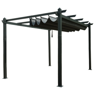 Customized Sunshade Garden Canopy Pavilion Pergola Outdoor Aluminum Gazebo