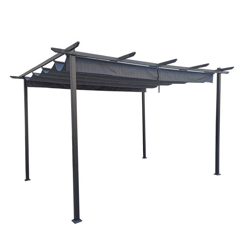 Customized Sunshade Garden Canopy Pavilion Pergola Outdoor Aluminum Gazebo