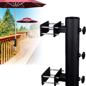 Wholesale Heavy Duty Parasol Holder Patio Umbrella Stand Mount Bench Buddy Umbrella Holder