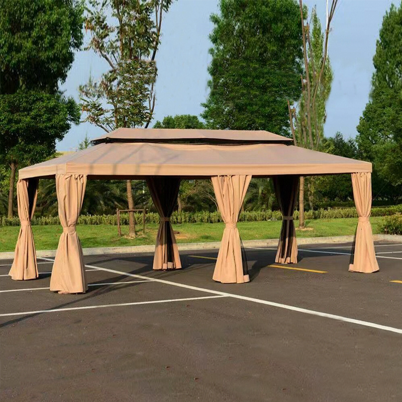 High quality outdoor Metal gazebo Design customized top quality Outdoor Garden metal Canopy gazebo