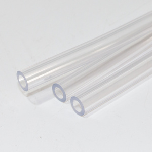 Factory sale transparent PVC pipe transparent pipe plastic hard pipe 3 minutes 4 minutes 6 minutes 1 inch