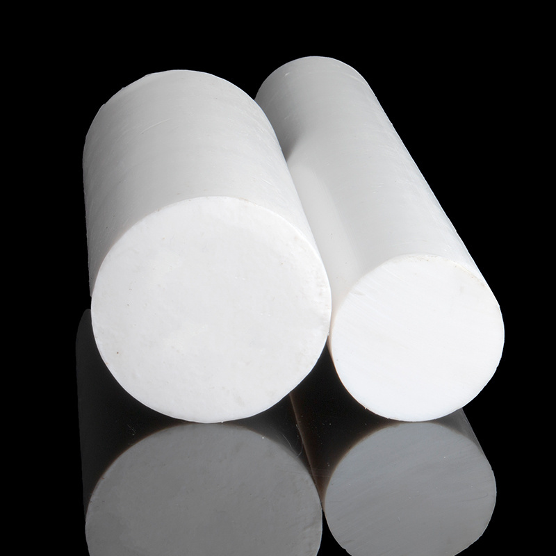 White solid polytetrafluoroethylene, PTFE rod, Plastic King Cylinder, zeroing