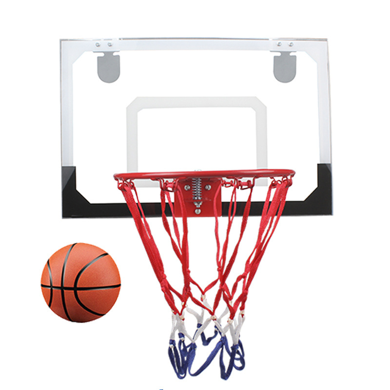 KIDS MINI  Basketball Backboard Cheap Custom  Indoor Portable Plastic Door Mini Basketball Hoop Game