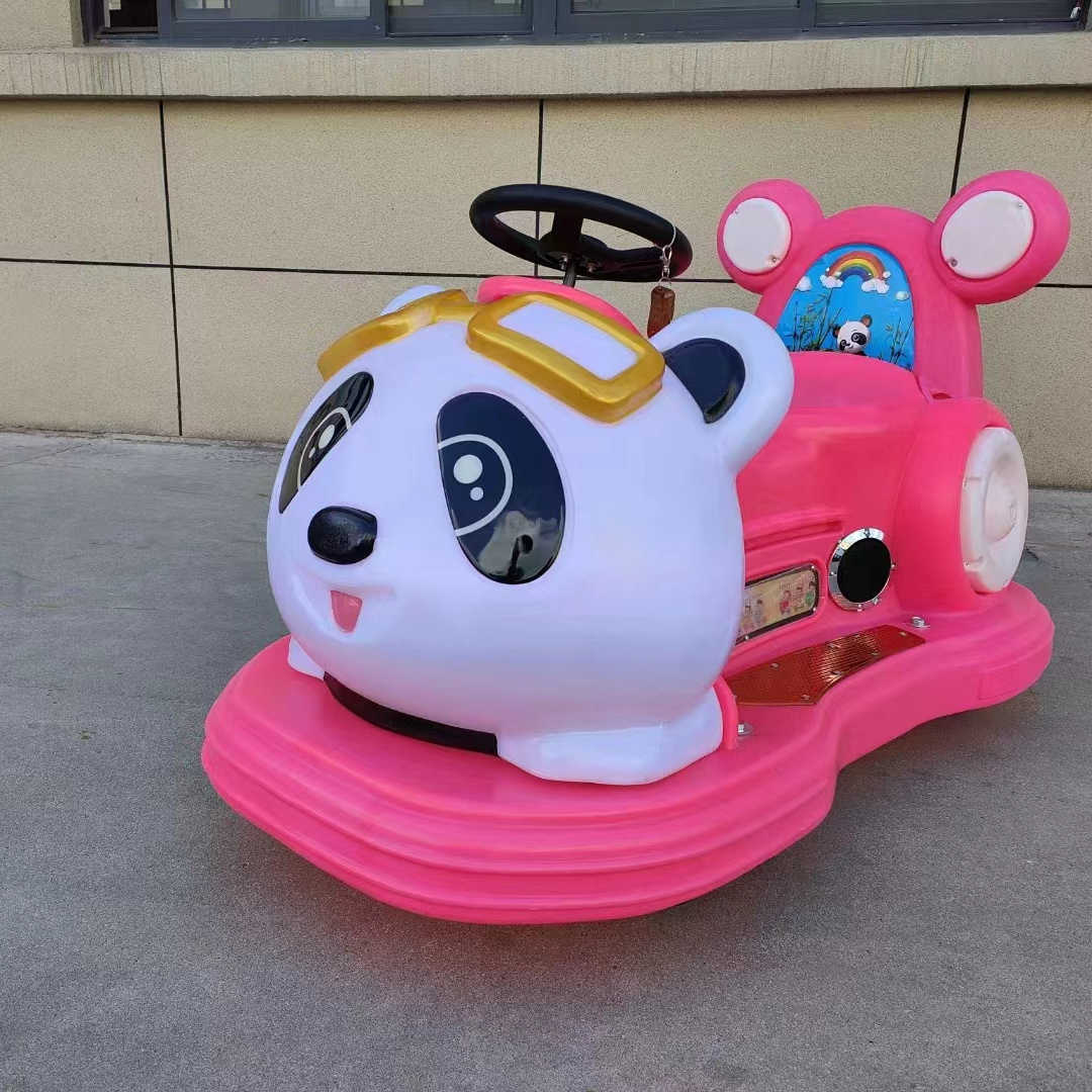 XIAO BU DIAN Supply the most funny kids amusement square cars Parent-Child car for sale made in China