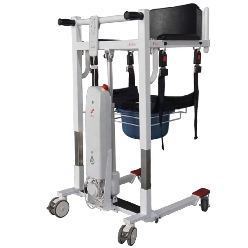 A Lift For Moving Patients Electric Patient Hoist Transfer Patient Lift Hoist With Toilet Sling