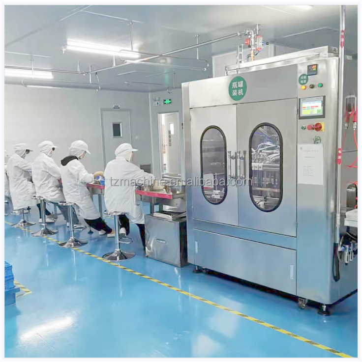 Full Automatic Vial Vacuum Perfume  Capping And Bottle Filling Sealing  Machine Negative Pressure Filling Machine