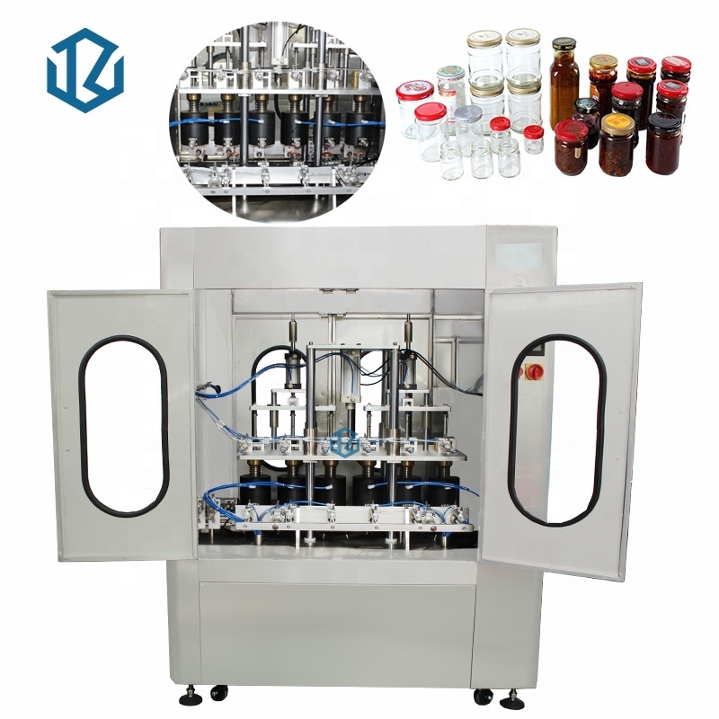 Fully Automatic Edible Grease Filling Capping Machine Weight Filling Machine Sauce Filling Machine