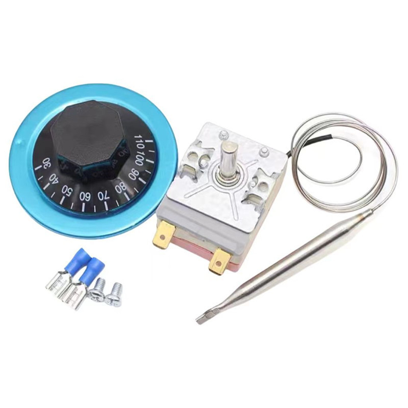 High Quality Freezer Temperature Controller 50-250 Degree Knob Capillary Thermostat