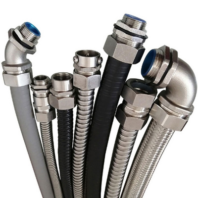 Electrical Galvanized Conduit Hose Pvc Coated Liquid Tight Galvanized Stainless Steel Flexible Metal Conduit Pipes