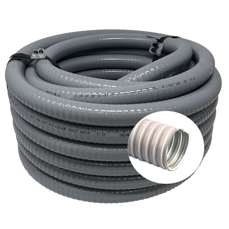 Electrical Galvanized Conduit Hose Pvc Coated Liquid Tight Galvanized Stainless Steel Flexible Metal Conduit Pipes