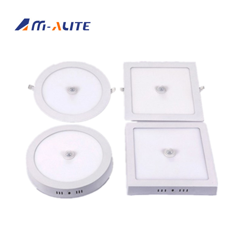 6W 12W 15W 18W 24W Flexible PIR Motion Sensor Smart Ceiling Panel Light for Staircase Balcony Bathroom