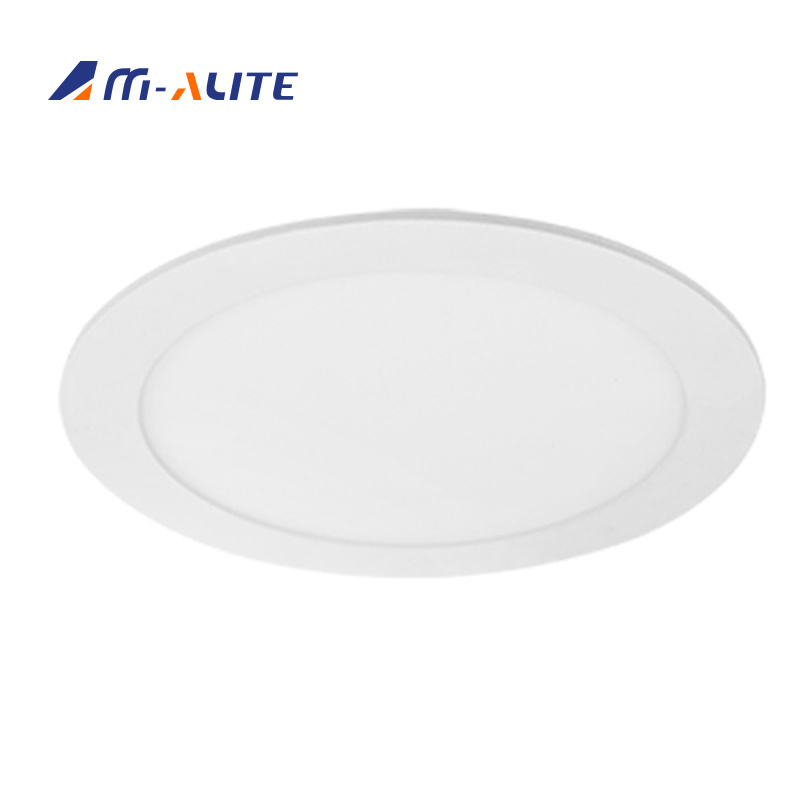 New arrival brightness slim small recessed round 3w 6w 9w 12w 18w 24w led panel light