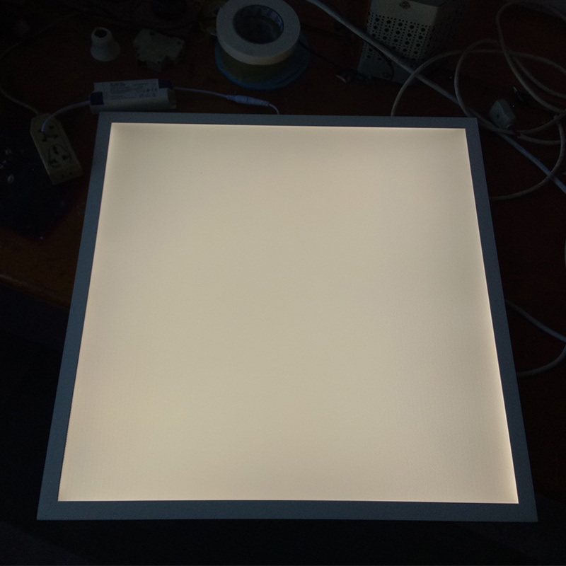 Color Changing Ultrathin Slim 600x600 36W 40W 48W Parts SKD Glass Acrylic 0-10v Dimmable Led Flat Panel Light