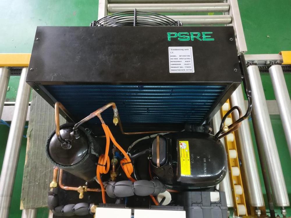 coldroom R404a 1hp 1/2hp walk in cooler freezer Mini semi hermetic refrigeration condensing unit with compressor 220v