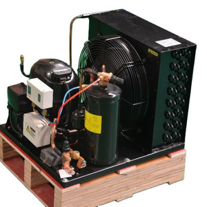 refrigeration condensing unit open type compressor for air cooling