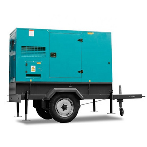 Mobile Power Station With Cummins AC 3 Phase Trailer Type 75 kVA Generator Portable 60kw Diesel Generator Set 75kVA