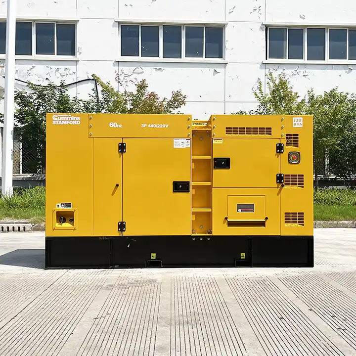 Good price 80KW 100kw 120kw powered by Cummins generator diesel silent 100kva 125kva 150kva portable generator power station