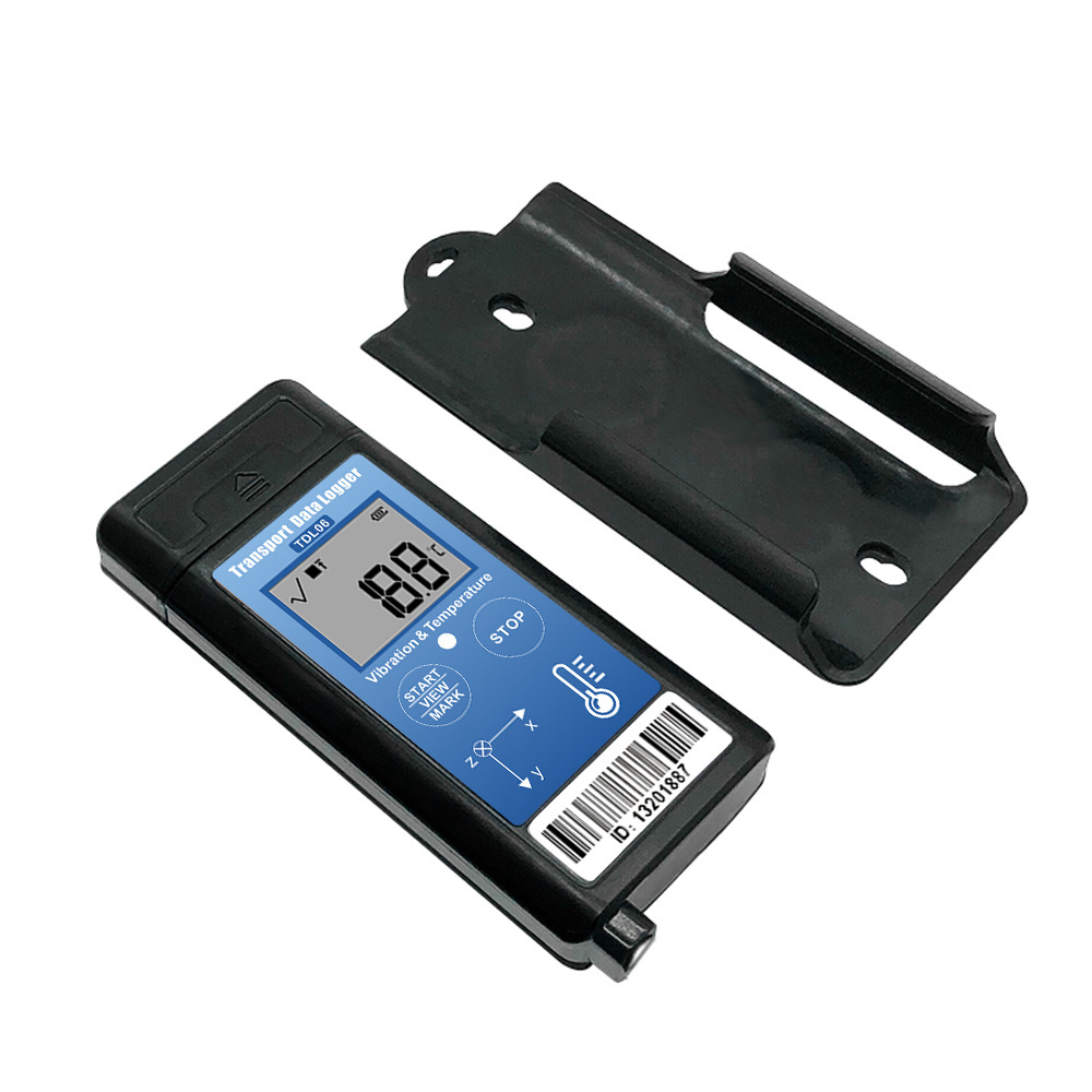 Handheld Portable Vibration Transport Data Logger Temperature Monitor Instrument Loggers