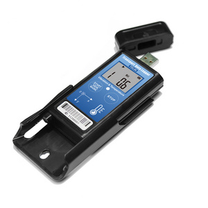 Vibration Meter With Three Axis Vibration Sensor Display Temperature Data Logger Vibration Data Collector