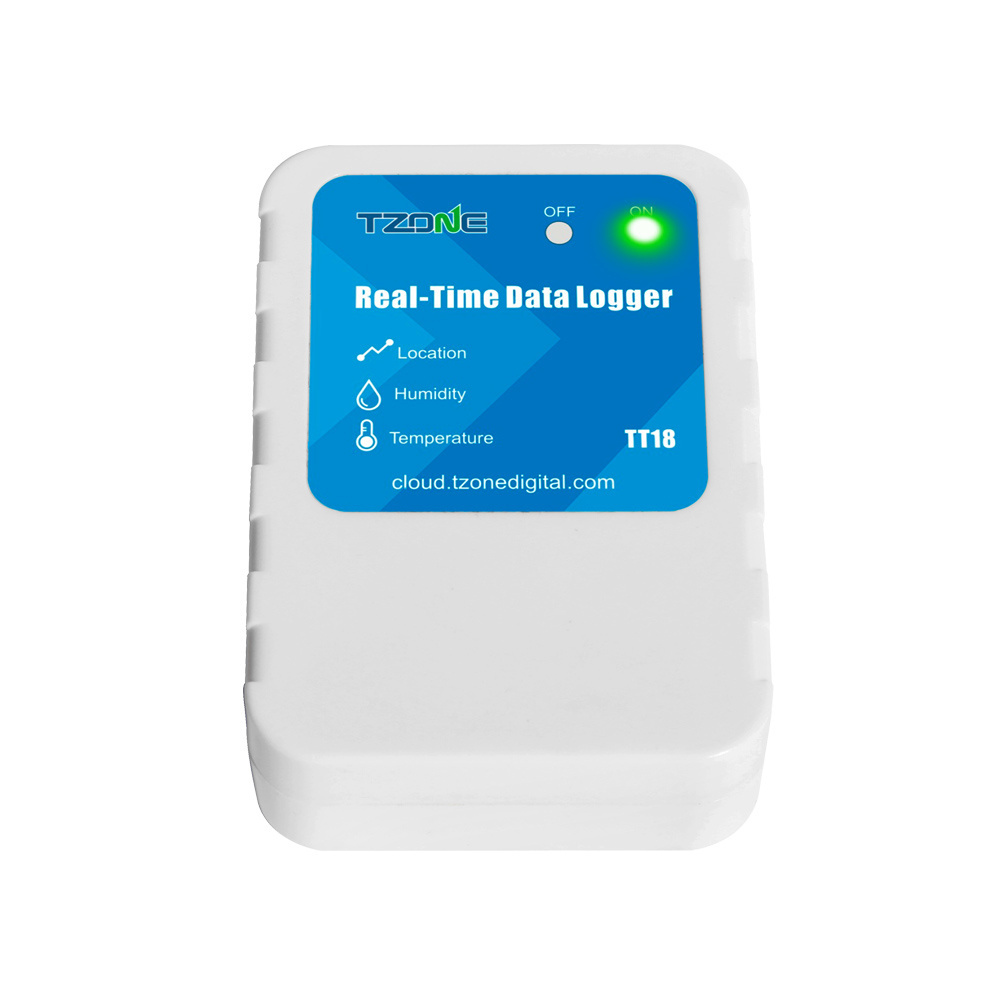 Real-Time transport monitoring LBS location temperature and humidity GSM data logger