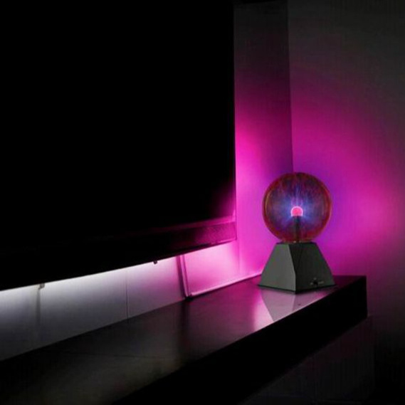 Customized Magic Plasma Ball Light Glass Touch Sensitive for Disco Party Air Cleaner Science Retro Thunder Lights Christmas