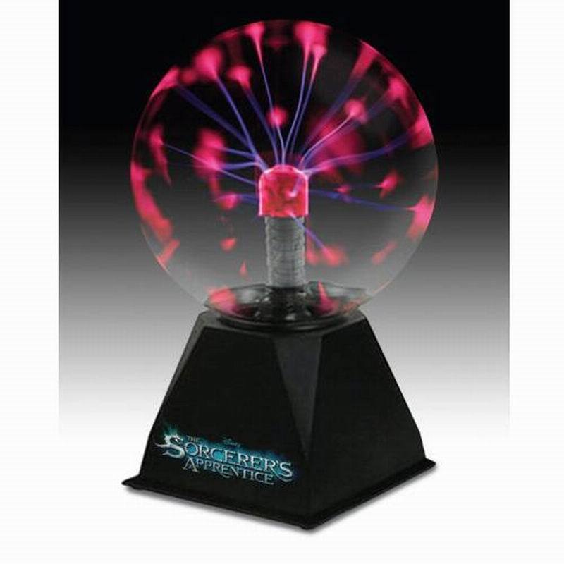 Best Selling 8-Inch Cool Magic Plasma Ball Pink Emitting Orb Lamp Thunder Light Static Plasma Ball for Decor and Education