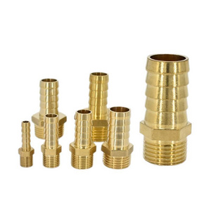 1/4" Male Thread Brass Hose Barb Connector Hose Fitting