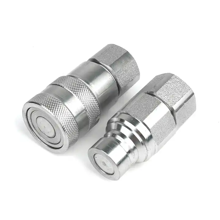 Carbon steel stainless steel quick disconnect hydraulic connector BSP NPT hydraulic hose quick connector