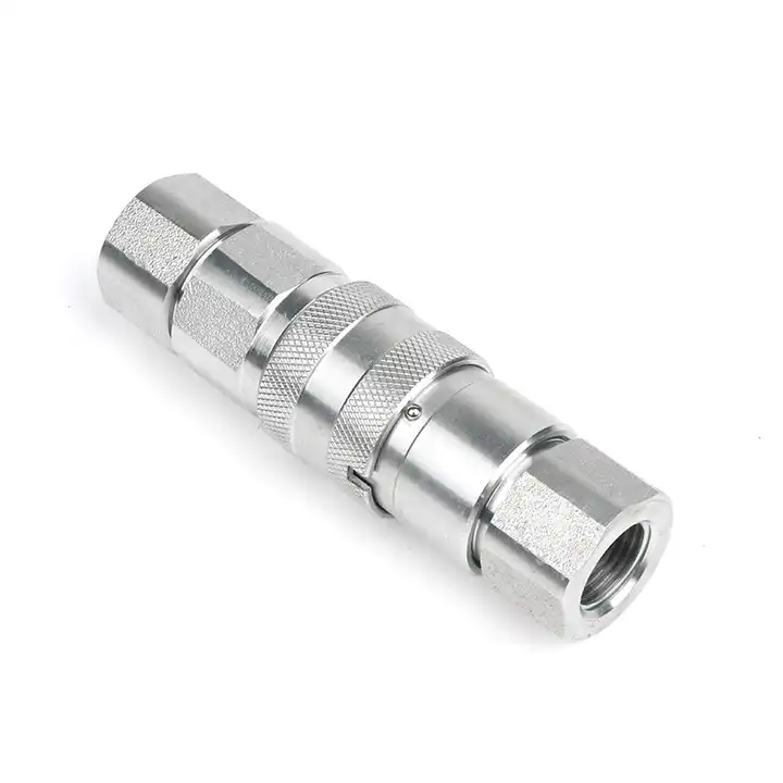 Carbon steel stainless steel quick disconnect hydraulic connector BSP NPT hydraulic hose quick connector