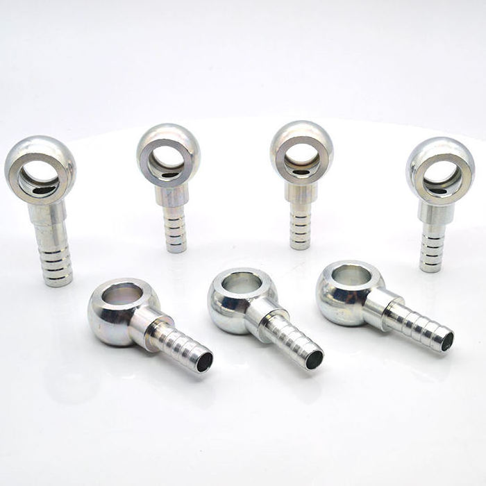 Carbon steel and Stainless steel hose fitting hydraulic connector M22 ball head banjo bolt and fitting 70011