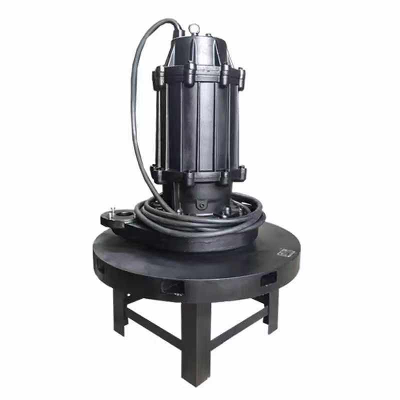 QXB Submersible Centrifugal Aerator for sewage water pond Venturi Jet Aerator