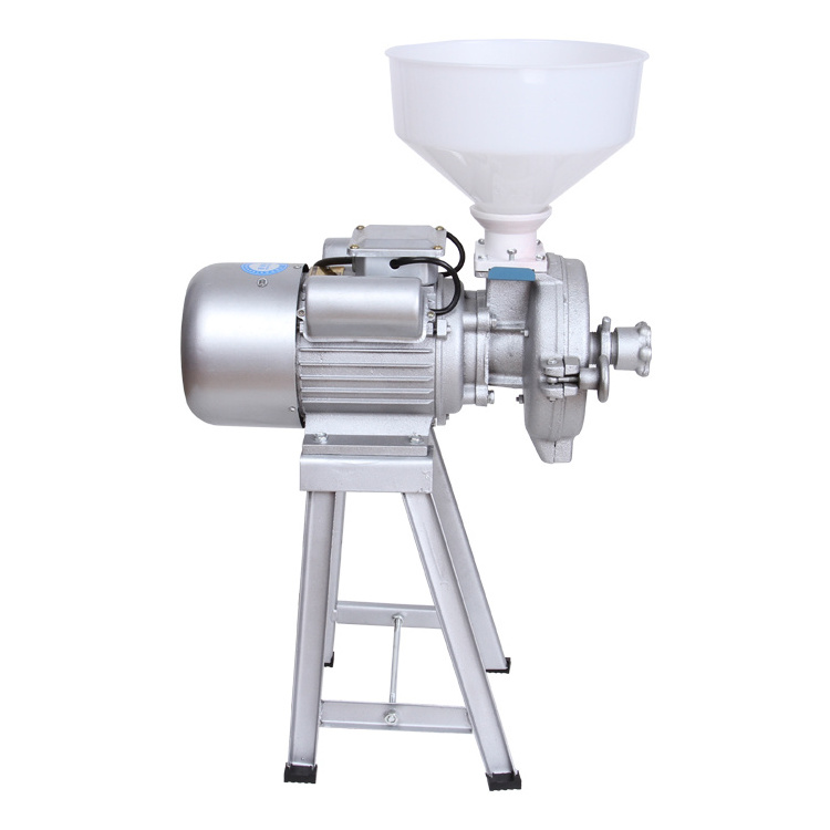 Multi-function wet and dry grinder for small grains Commercial powder grinding machine