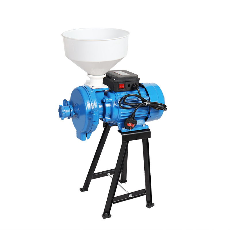 Multi-function wet and dry grinder for small grains Commercial powder grinding machine