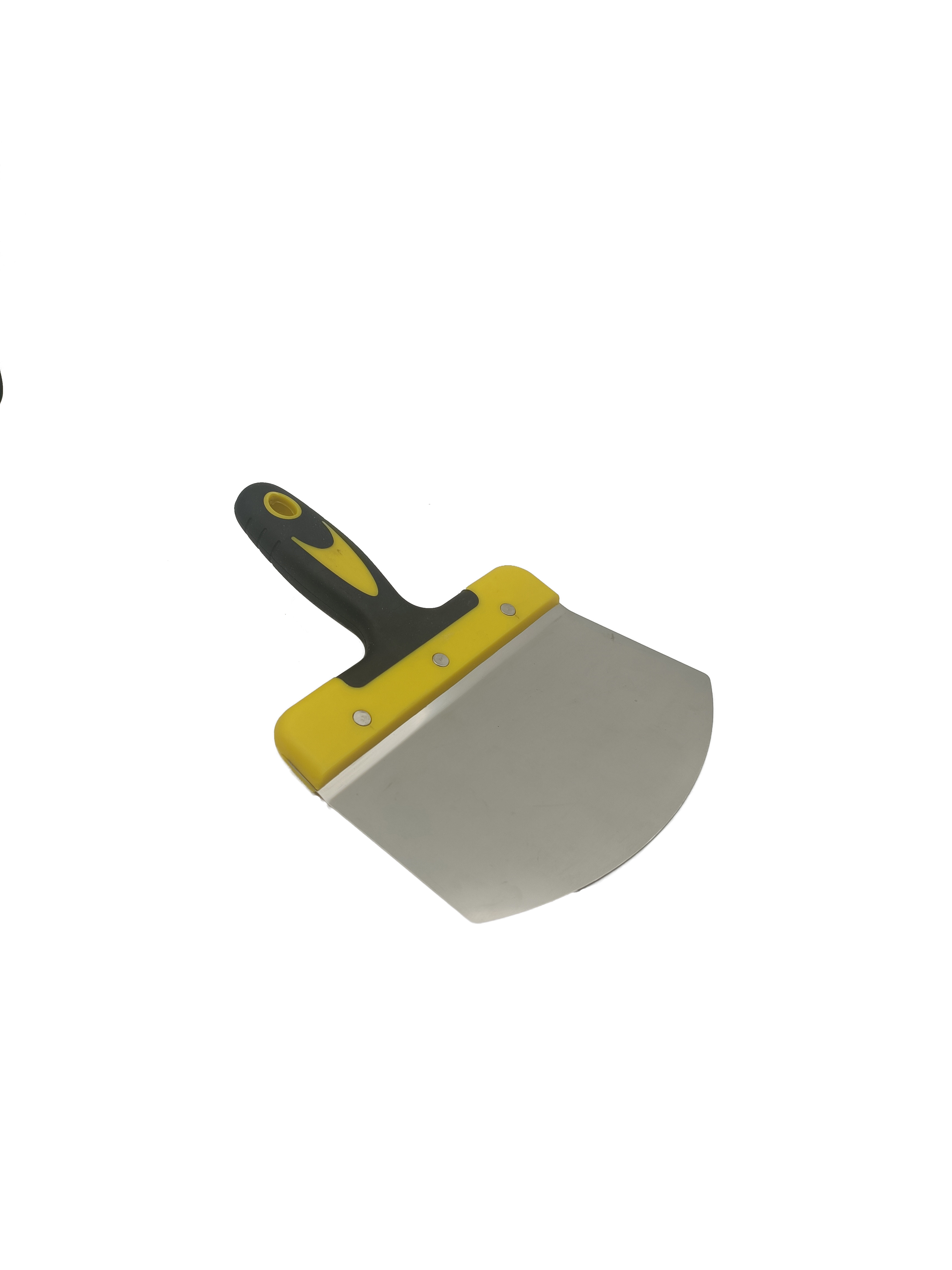 Stainless Steel Tool Scoop Scraper for Drywall Mud Compound Stucco Coating