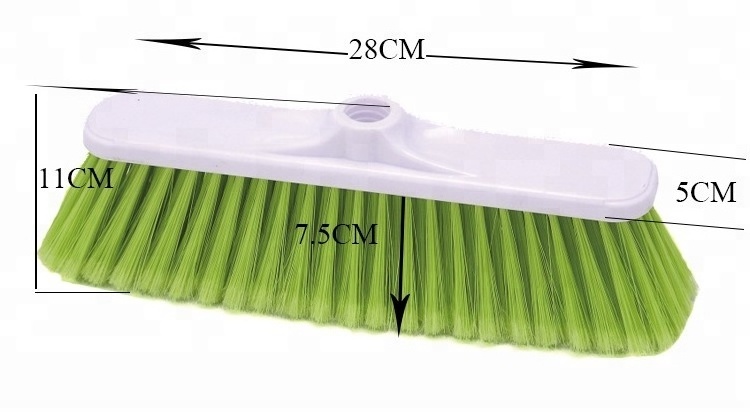 Popular Home floor sweeping PET broom and upright stand dustpan set