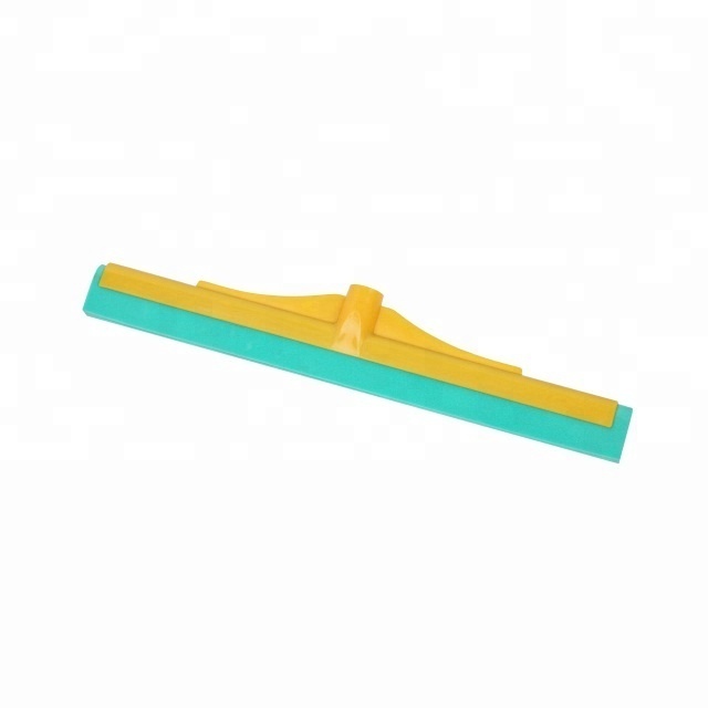 Home Silk Screen Green Silicone Shower Squeegee