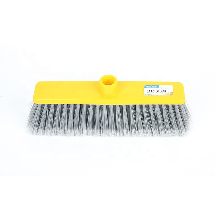 Wholesale modern easy clean plastic broom stick parts can match iron stick