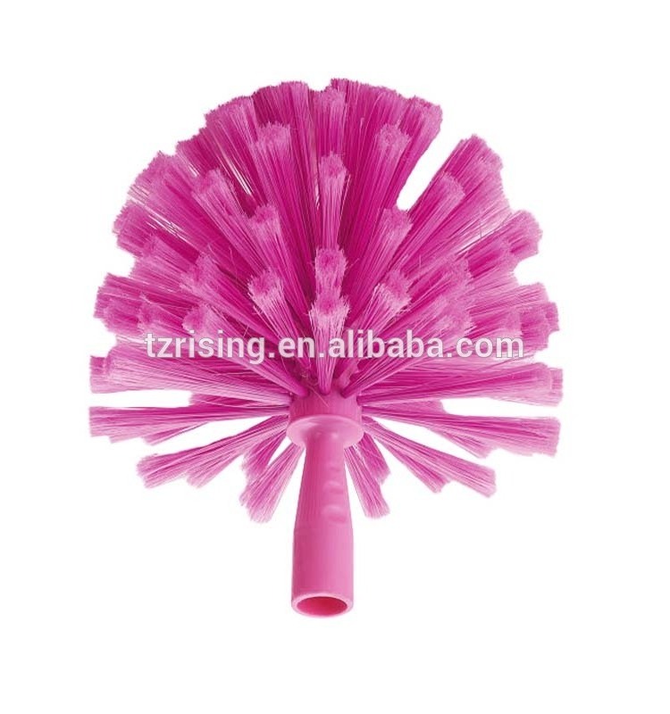 Clean spider webs and ceiling fans with plastic houseware and telescopic rod ceiling cleaning brush