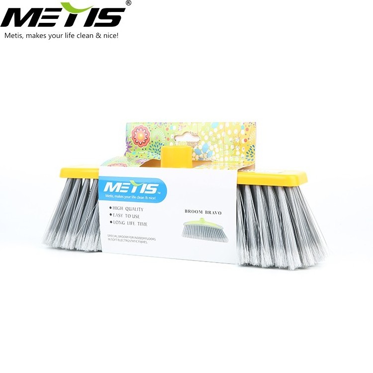 Wholesale modern easy clean plastic broom stick parts can match iron stick