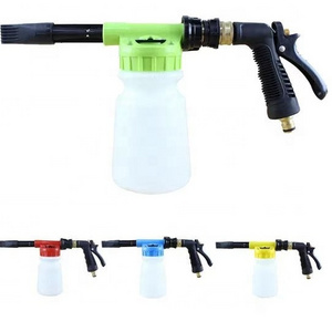 Economical Type Car Wash Foam Sprayer Full Plastic Foam Gun Car Cleaning Garden Hose Snow Foam Lance Water and Soap Mixer Cannon