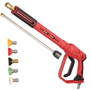 high pressure washer gun car wash car cleaning kit 4000psi with extension wand water jet gun